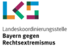 Zeigt Logo und öffnet beim Anklicken Webseite der LSK Bayern gegen Rechtsextremismus